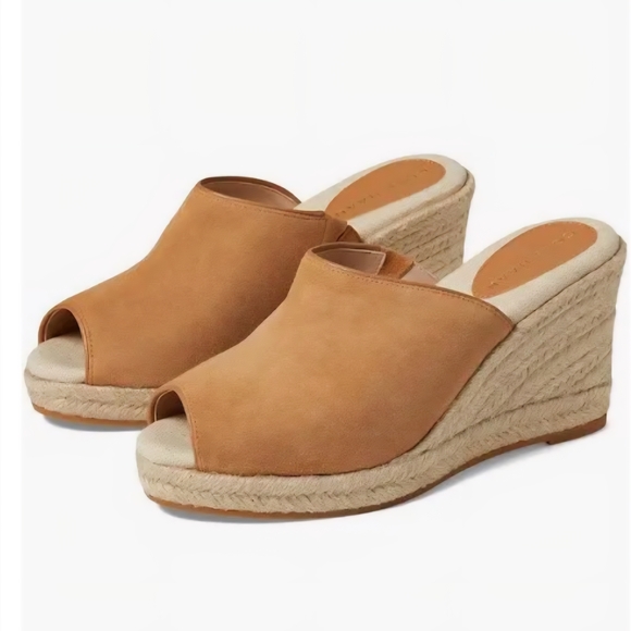 Cole Haan Southcrest Mule Women's Tan Wedge Sandals - New - Picture 1 of 11